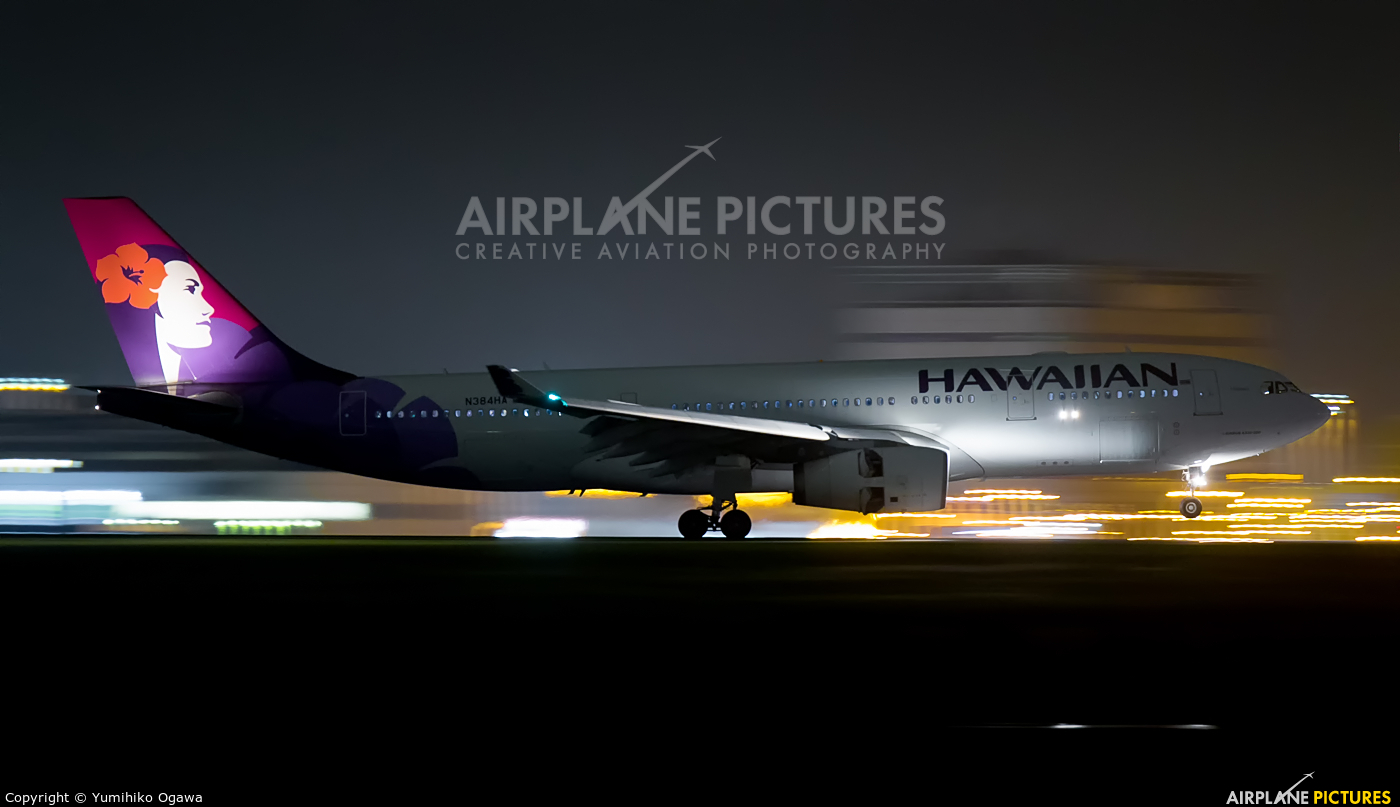 Hawaiian Airlines N384HA aircraft at Tokyo - Haneda Intl