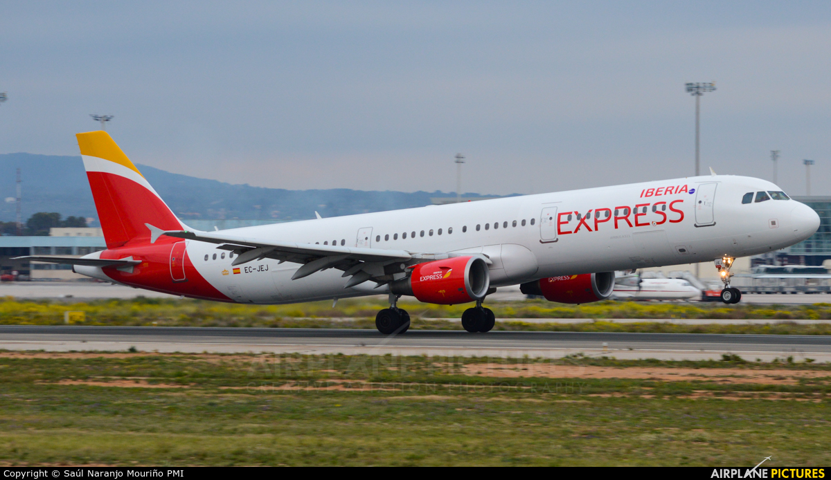 Iberia Express EC-JEJ aircraft at Palma de Mallorca