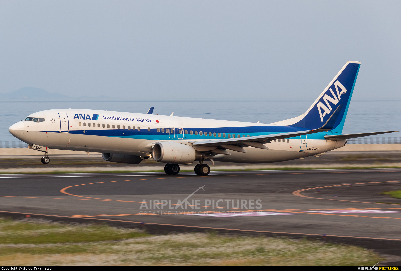 ANA - All Nippon Airways JA55AN aircraft at Oita