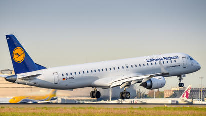 D-AEMD - Lufthansa Regional - CityLine Embraer ERJ-190 (190-100)