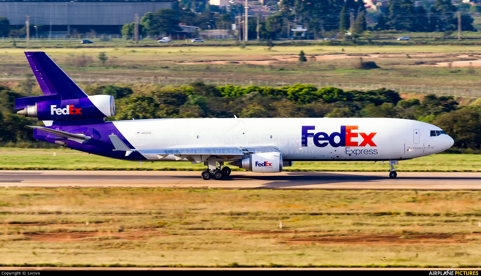 FedEx Federal Express N615FE aircraft at Campinas - Viracopos Intl