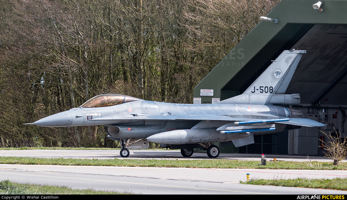 Netherlands - Air Force J-508 aircraft at Leeuwarden