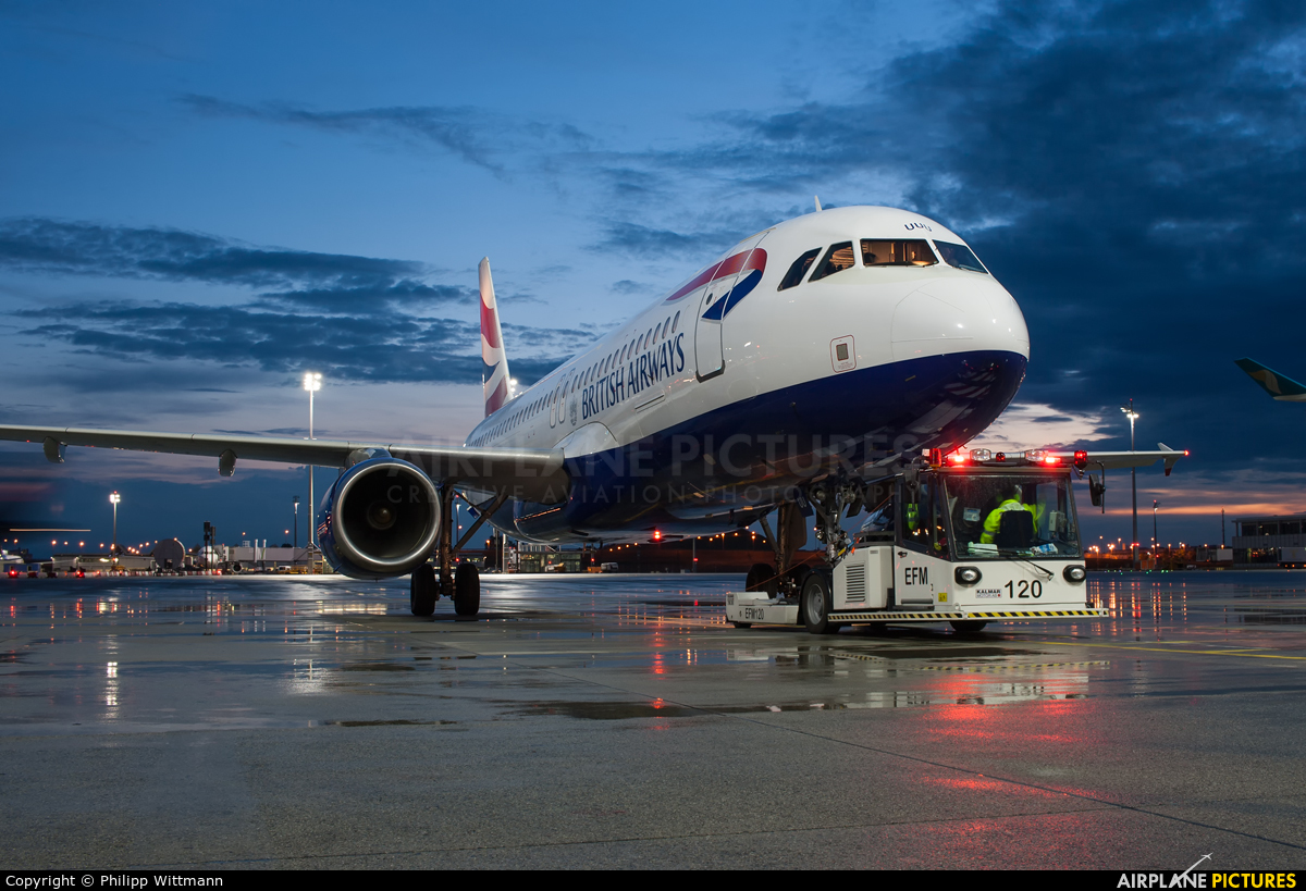 British Airways G-EUUU aircraft at Undisclosed location