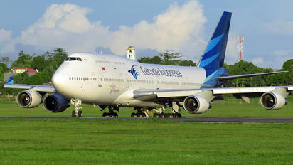PK-GSG - Garuda Indonesia Boeing 747-400