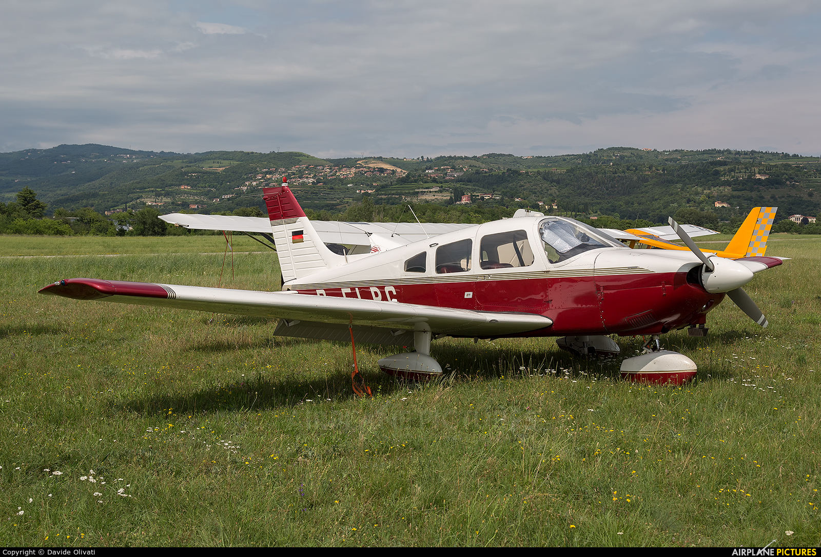 Private D-ELPC aircraft at Verona - Boscomantico