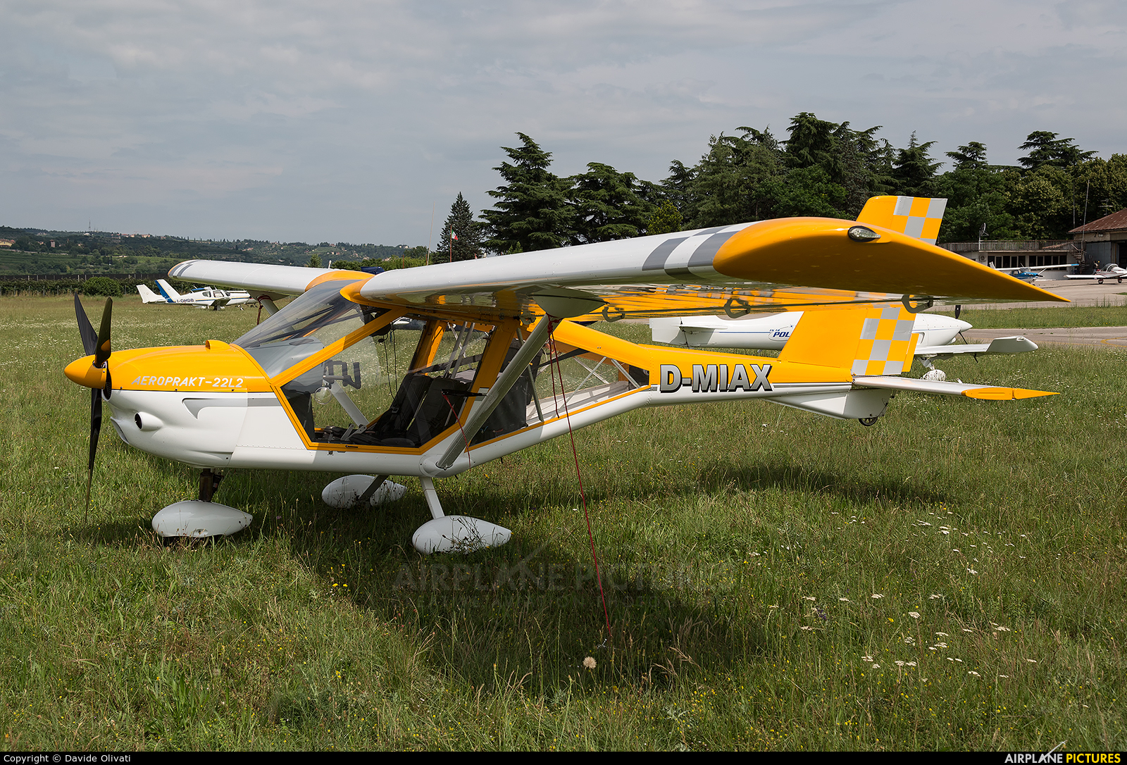 Private D-MIAX aircraft at Verona - Boscomantico
