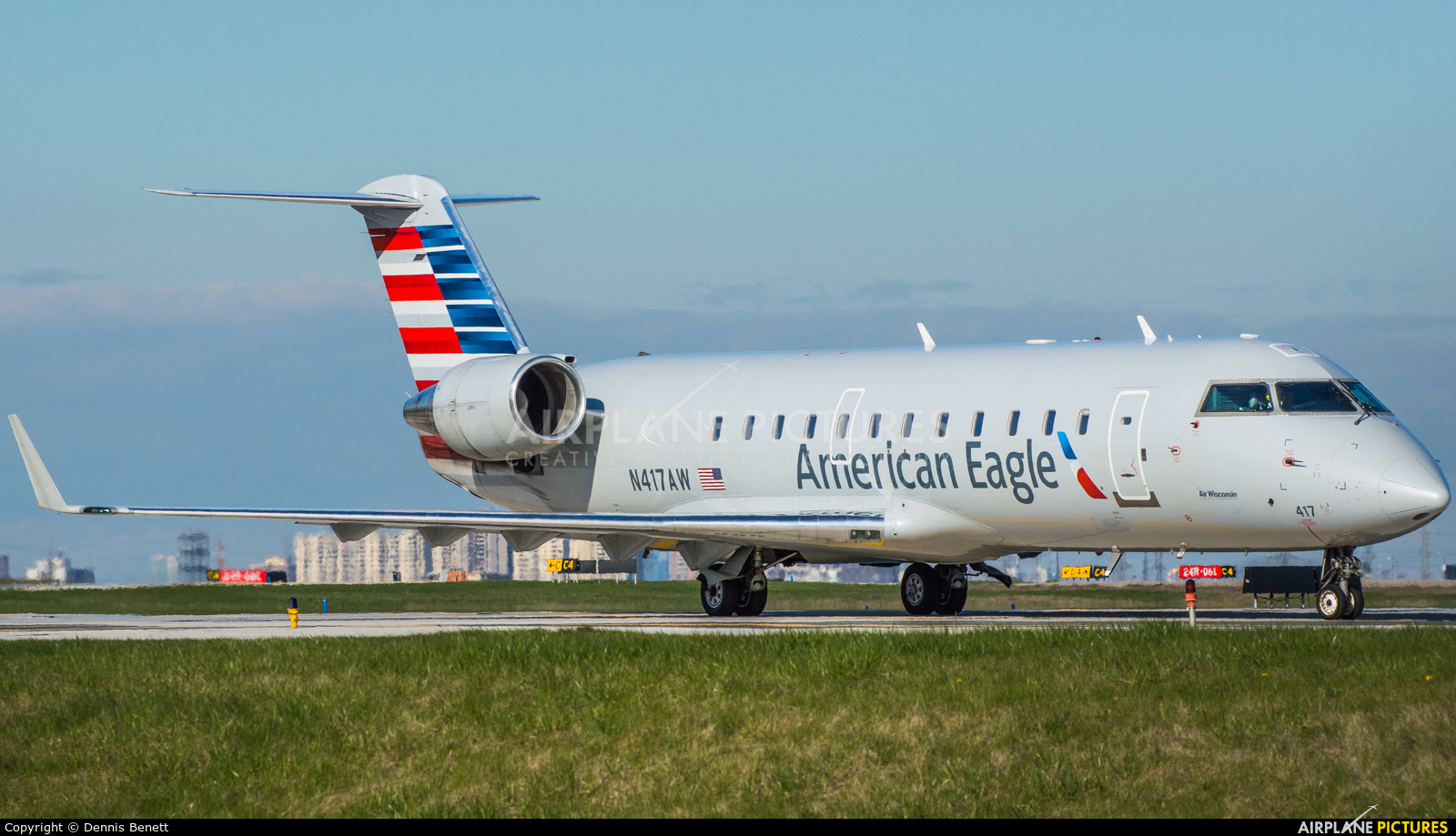 American Eagle N417AW aircraft at Toronto - Pearson Intl, ON