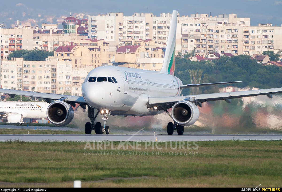 Bulgaria Air LZ-FBE aircraft at Sofia