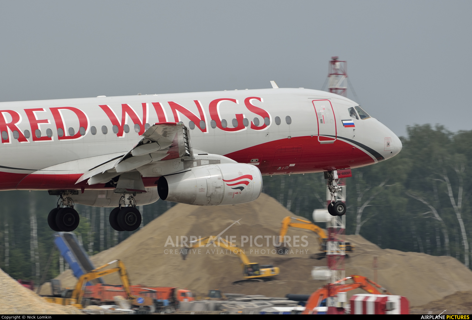 Red Wings RA-89001 aircraft at Moscow - Domodedovo