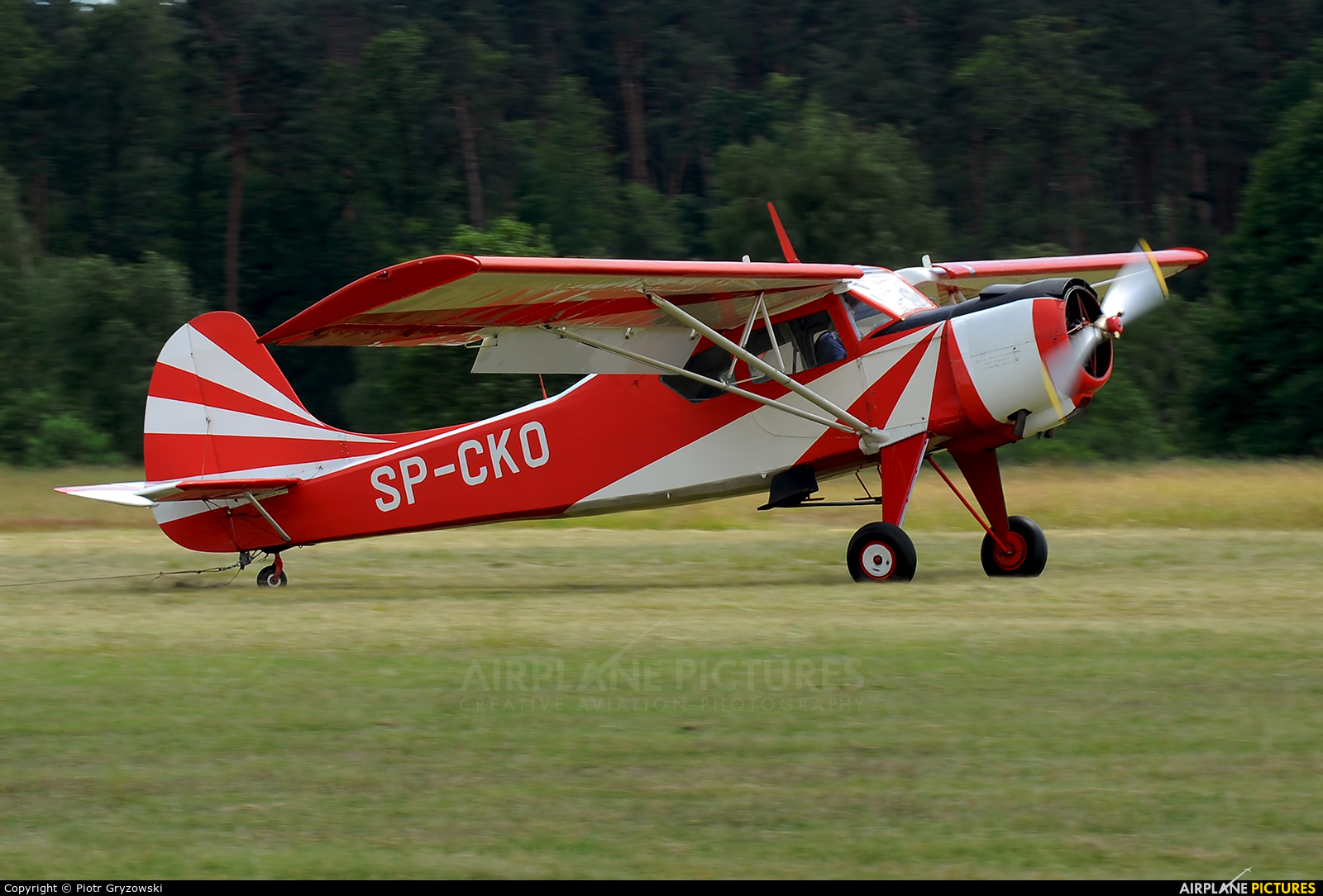 Private SP-CKO aircraft at Rybnik - Gotartowice