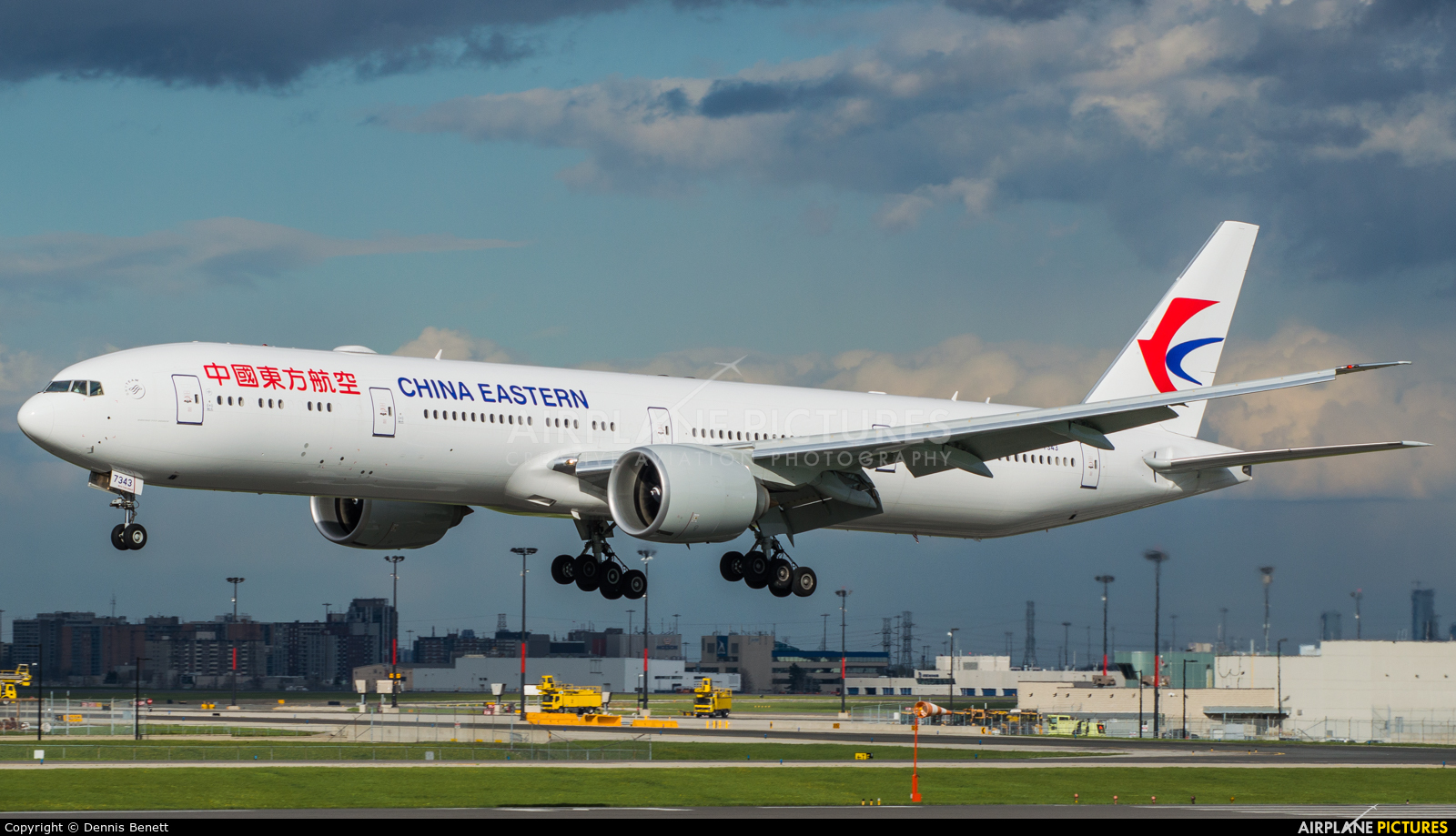 China Eastern Airlines B-7343 aircraft at Toronto - Pearson Intl, ON