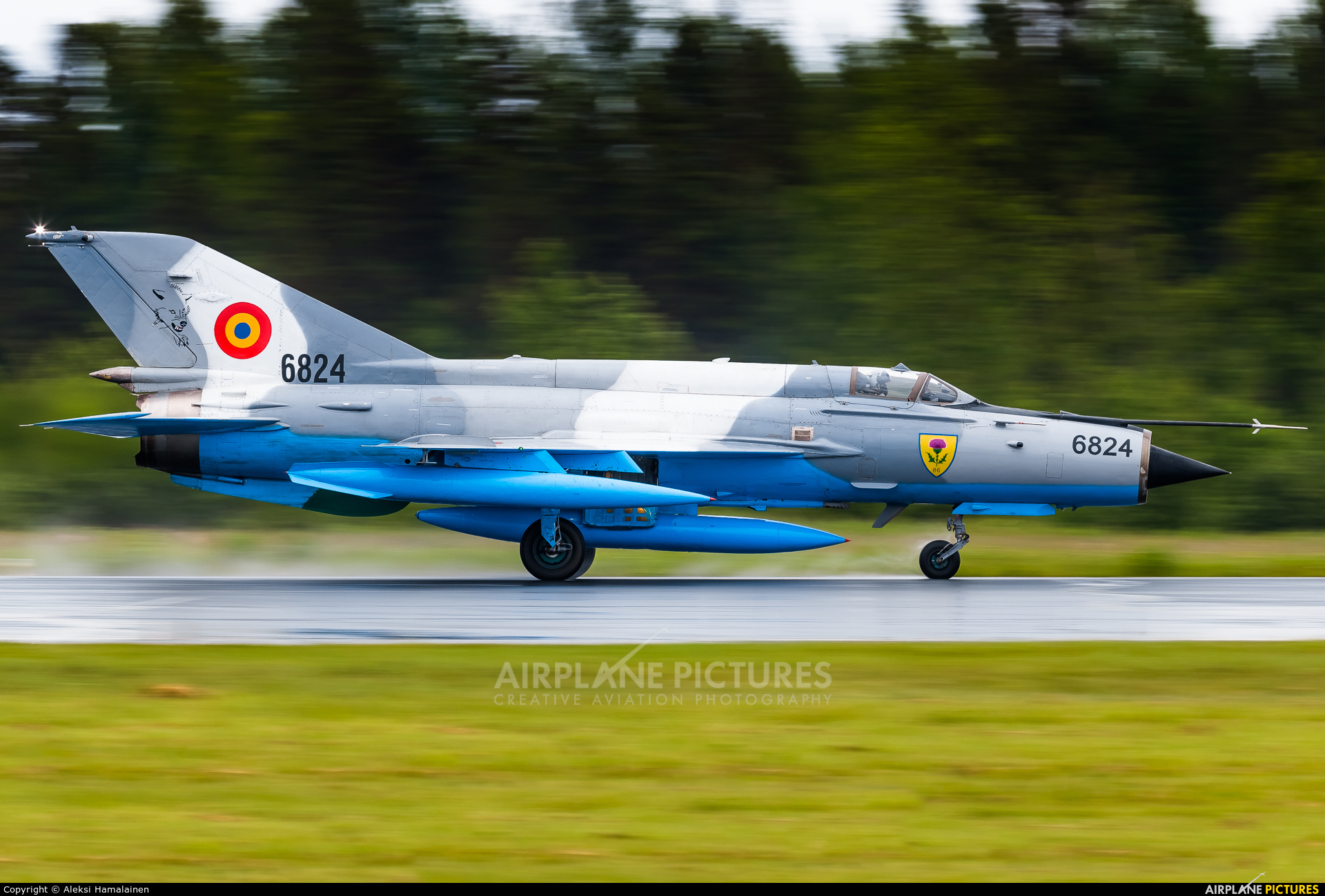 Romania - Air Force 6824 aircraft at Kuopio Rissala