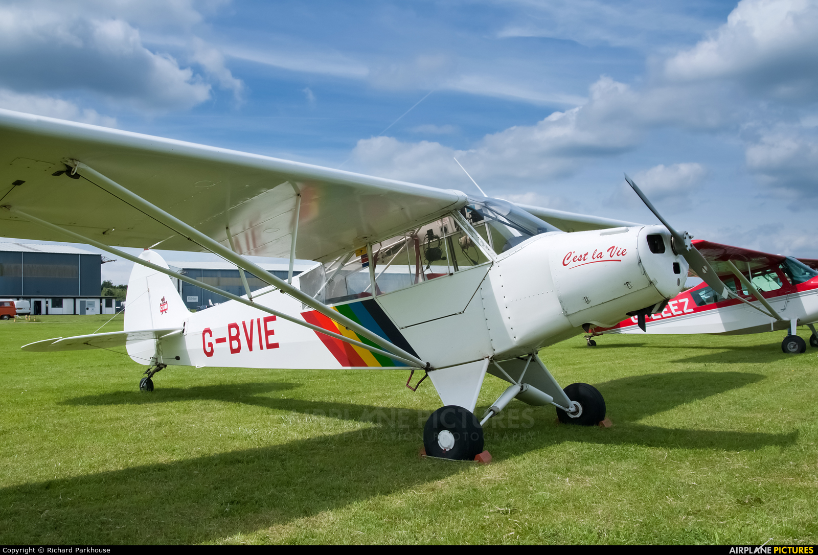 Private G-BVIE aircraft at North Weald