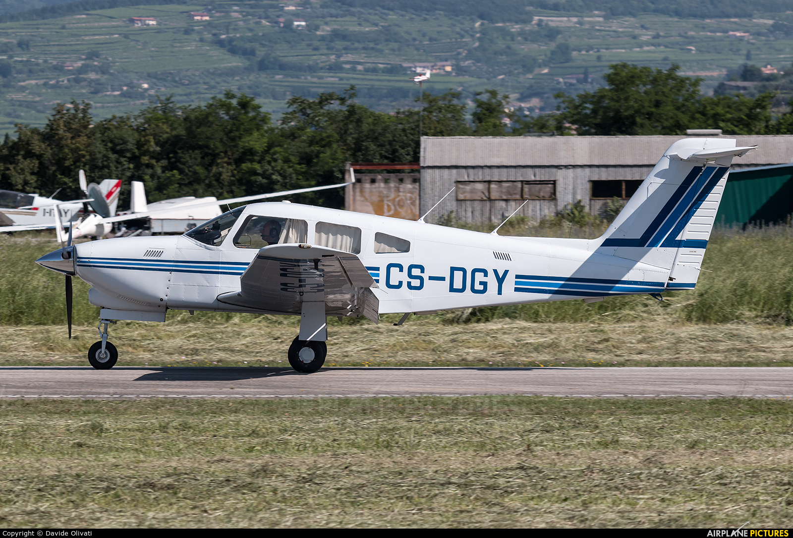 Private CS-DGY aircraft at Verona - Boscomantico