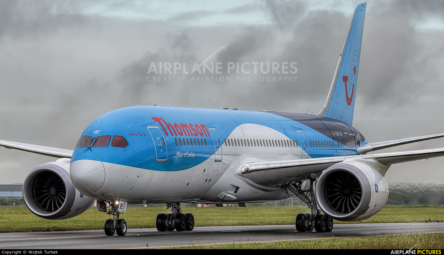 Thomson/Thomsonfly G-TUIE aircraft at Dublin