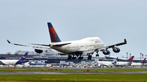 N665US - Delta Air Lines Boeing 747-400 aircraft