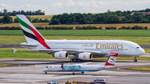 A6-EUB - Emirates Airlines Airbus A380 aircraft