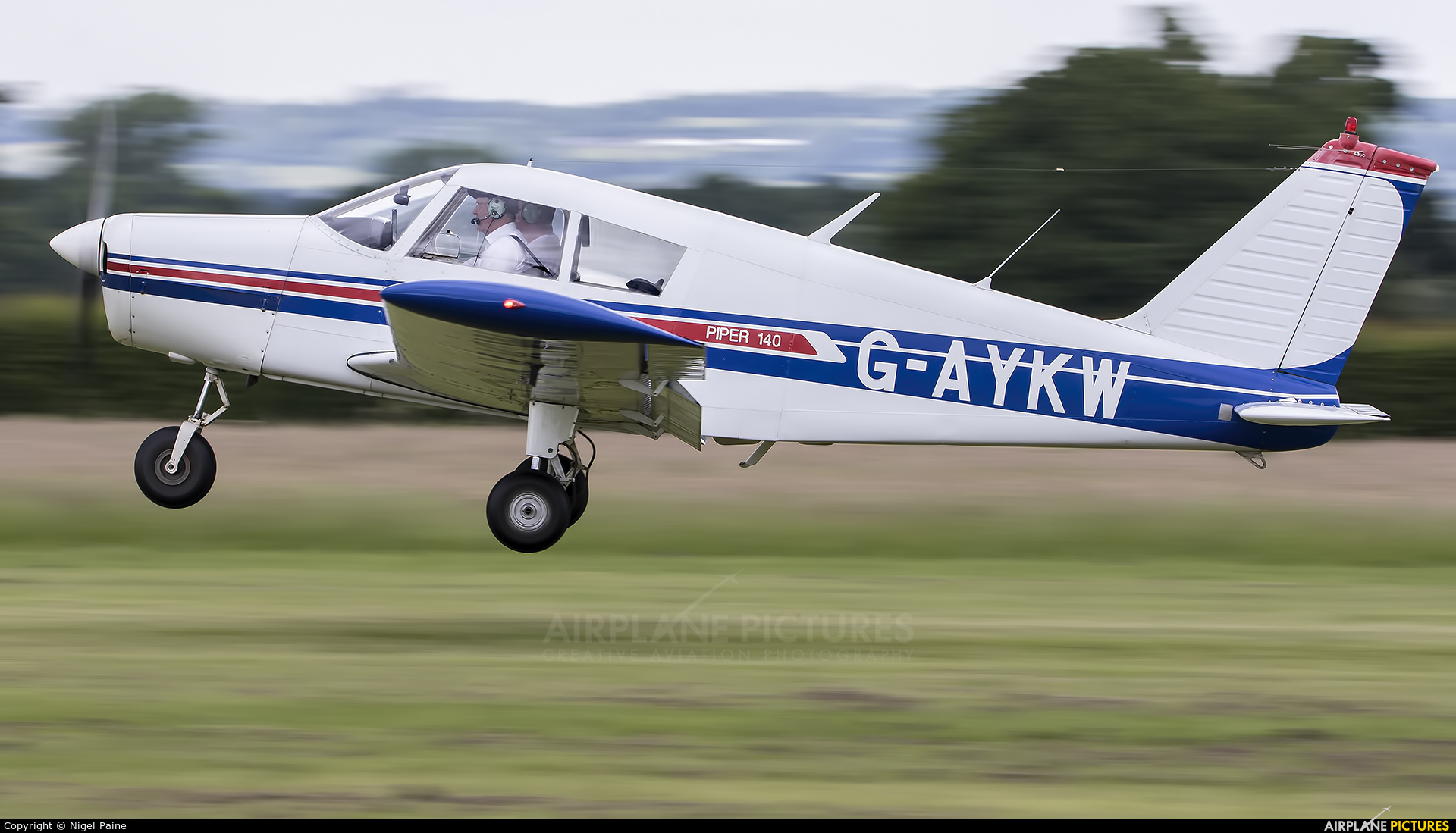 Private G-AYKW aircraft at Lashenden / Headcorn