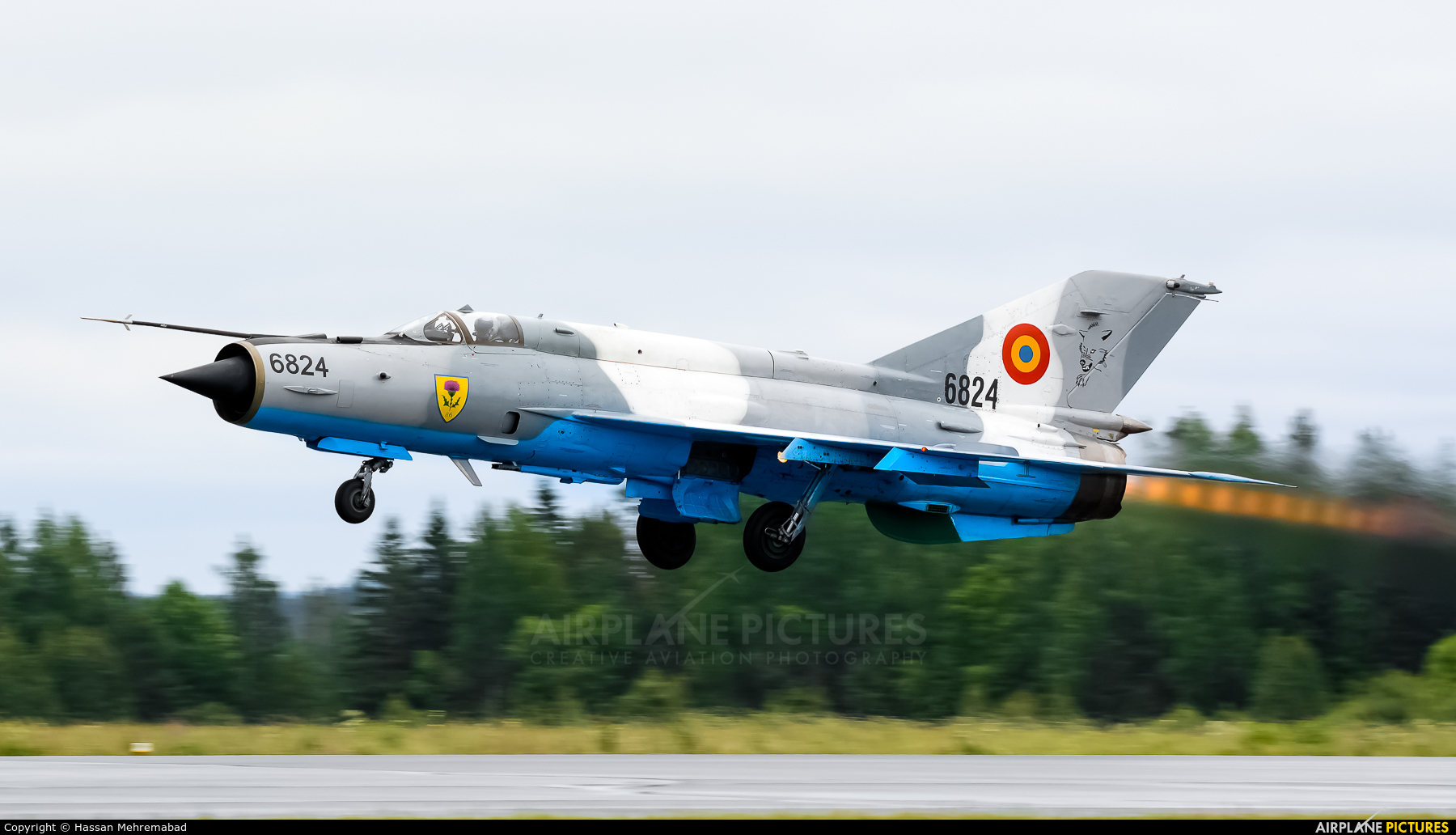 Romania - Air Force 6824 aircraft at Kuopio Rissala