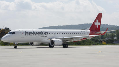 HB-JVN - Helvetic Airways Embraer ERJ-190 (190-100)