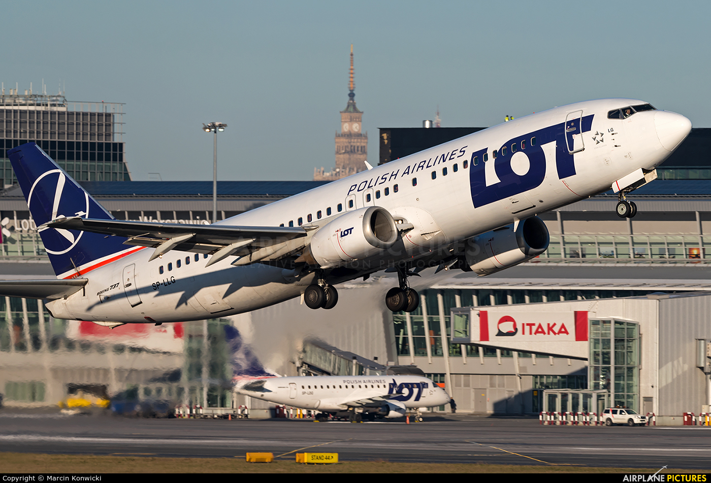 LOT - Polish Airlines SP-LLG aircraft at Warsaw - Frederic Chopin
