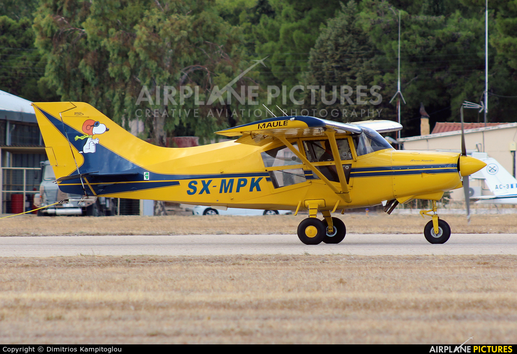 Private SX-MPK aircraft at Tatoi