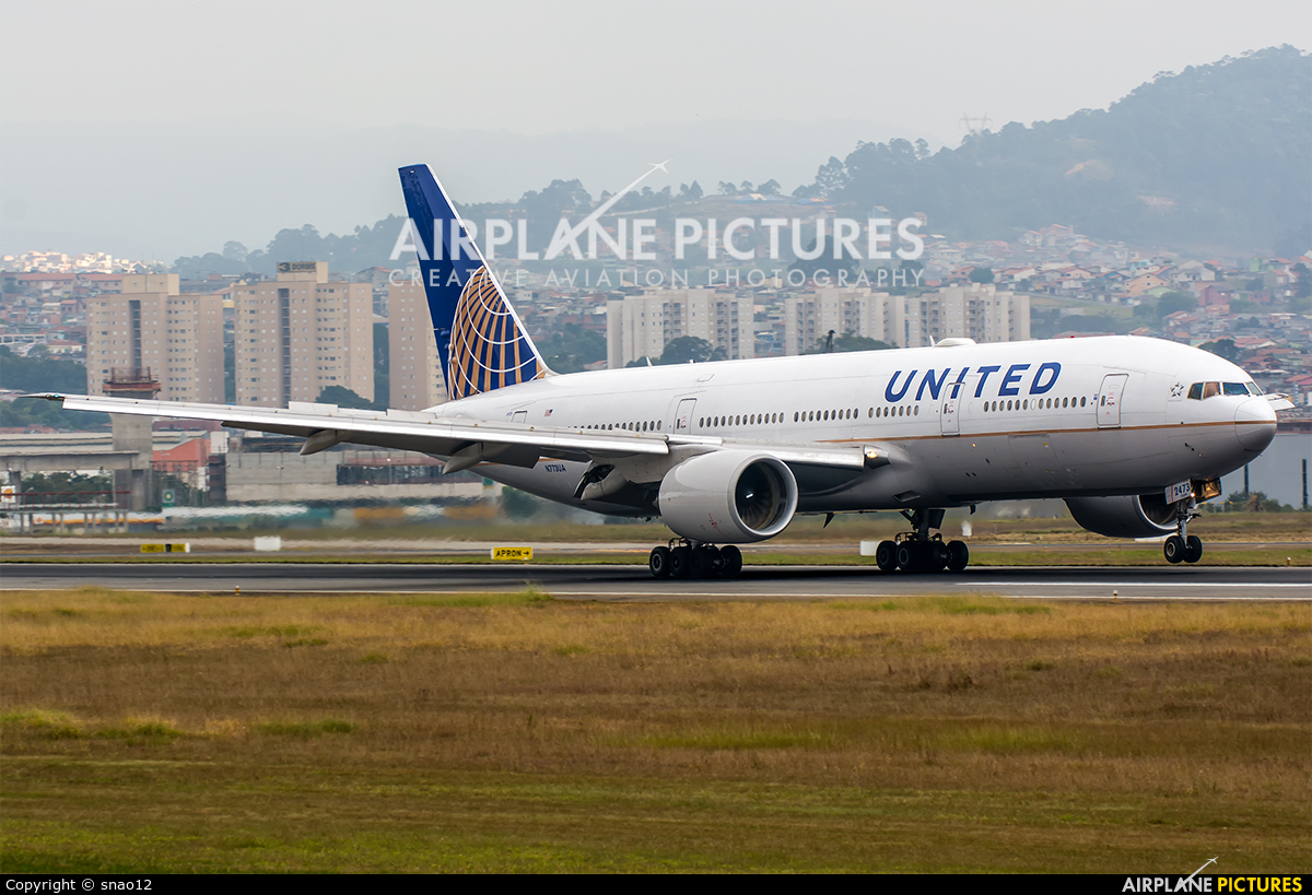 United Airlines N773UA aircraft at São Paulo - Guarulhos
