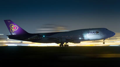 HS-TGZ - Thai Airways Boeing 747-400