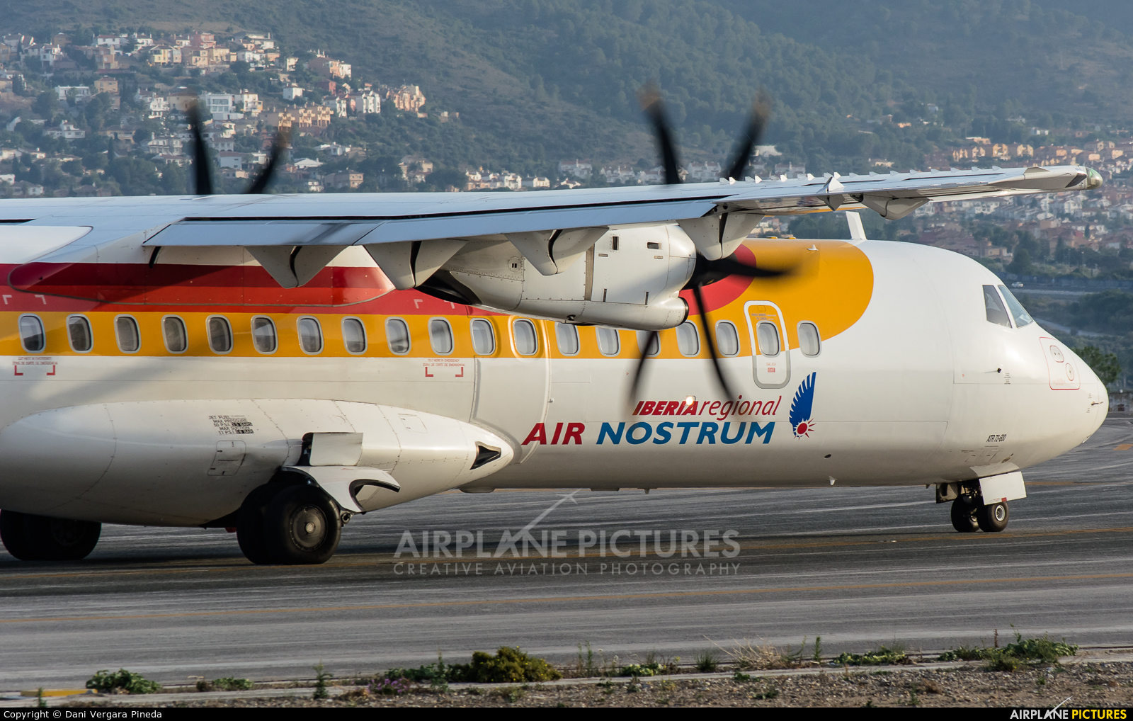 Air Nostrum - Iberia Regional EC-LRH aircraft at Málaga