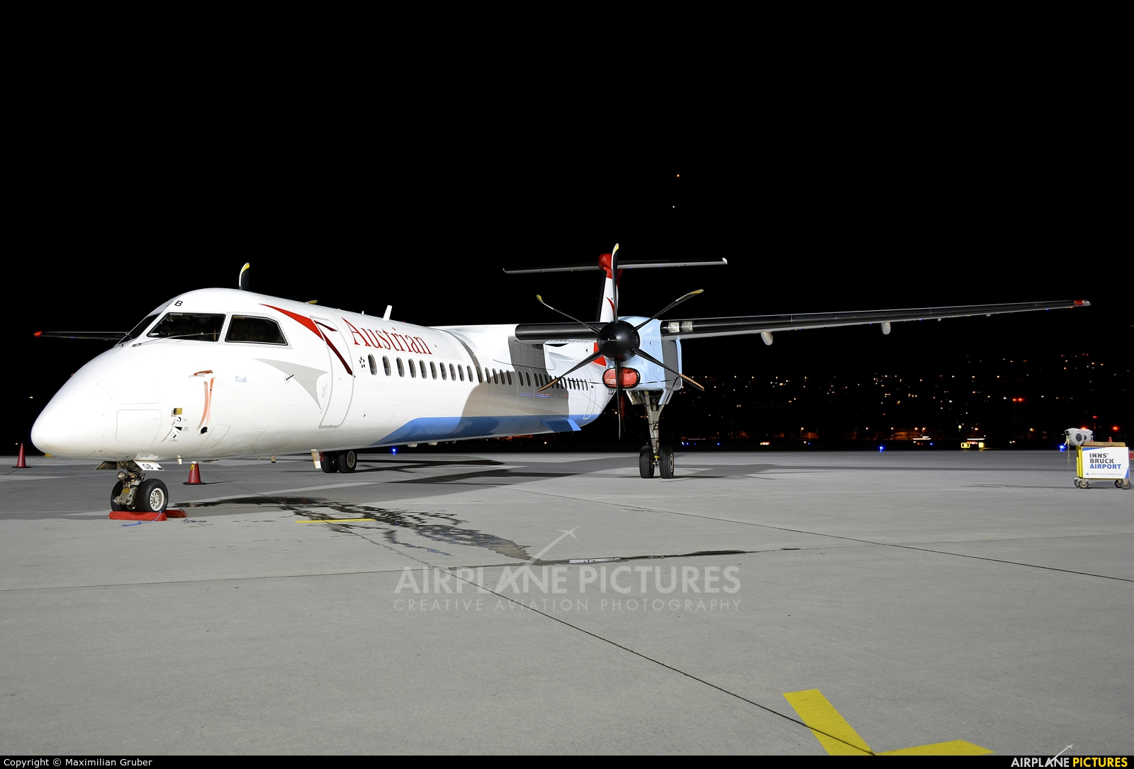 Austrian Airlines/Arrows/Tyrolean OE-LGB aircraft at Innsbruck