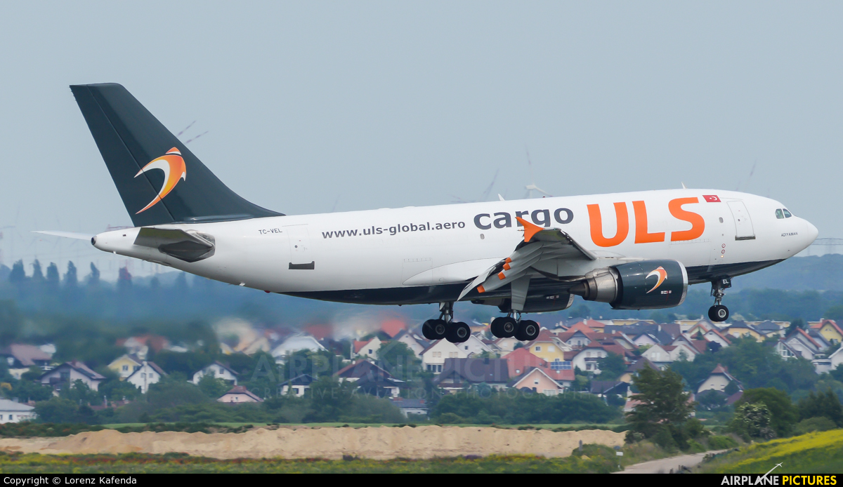 ULS Cargo TC-VEL aircraft at Vienna - Schwechat
