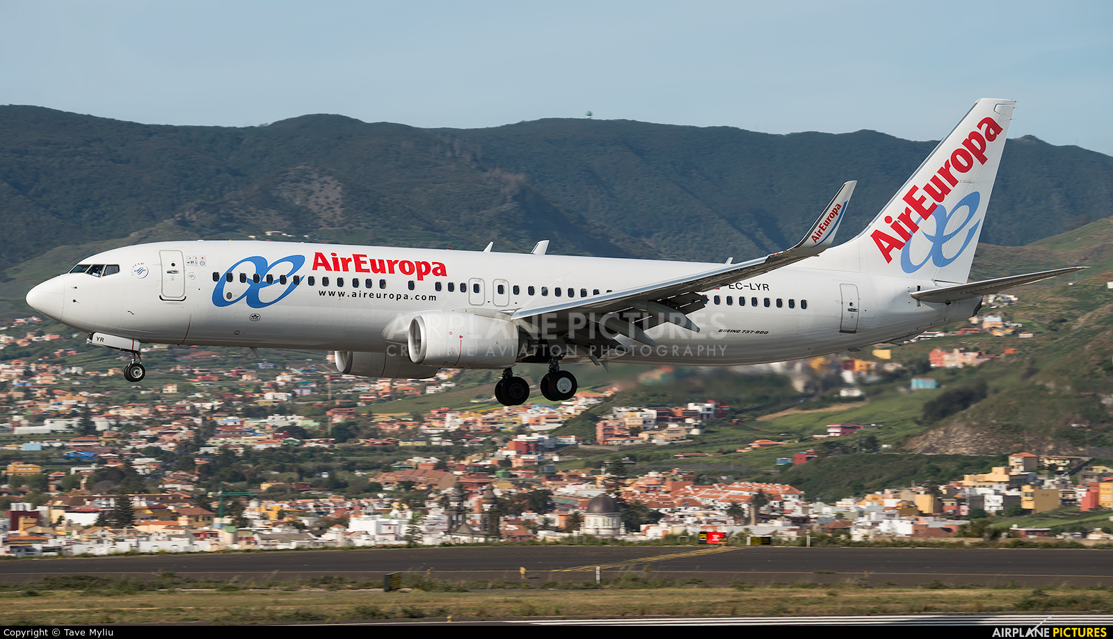 Air Europa EC-LYR aircraft at Tenerife Norte - Los Rodeos