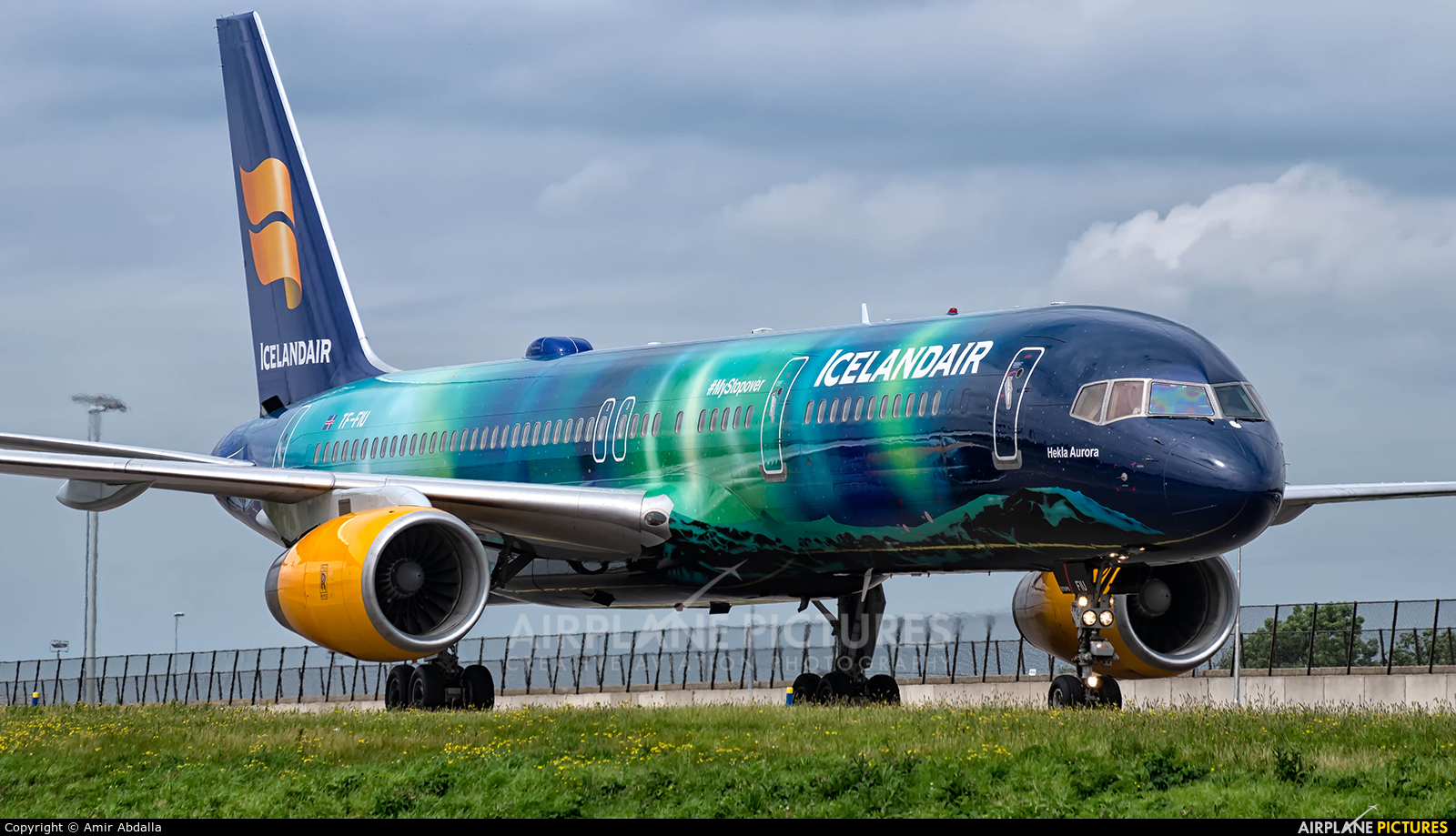 Icelandair TF-FIU aircraft at Amsterdam - Schiphol