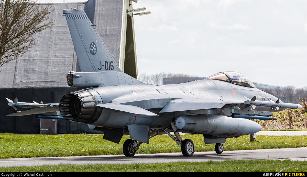 Netherlands - Air Force J-016 aircraft at Leeuwarden