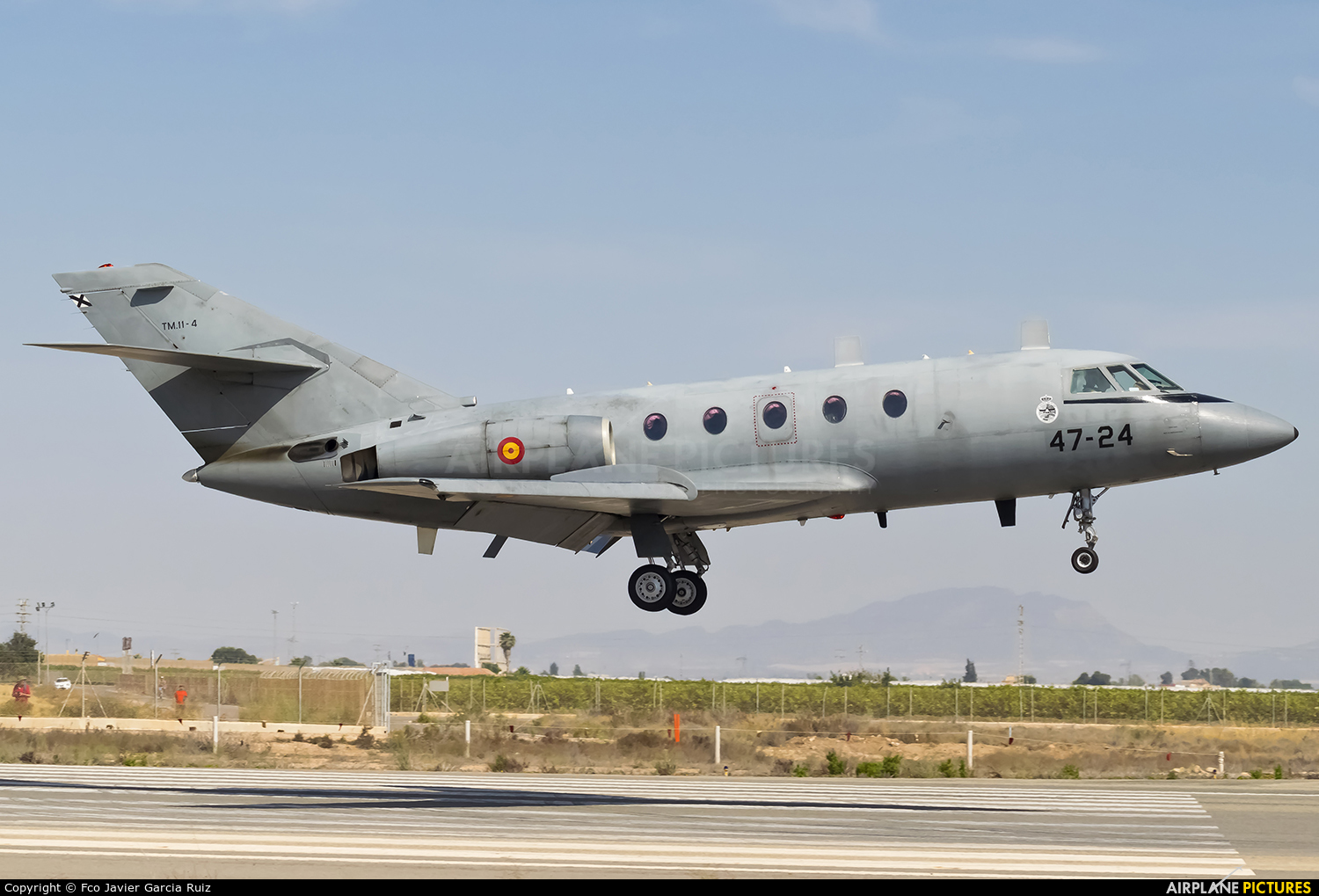 Spain - Air Force TM.11-4 aircraft at Murcia - San Javier