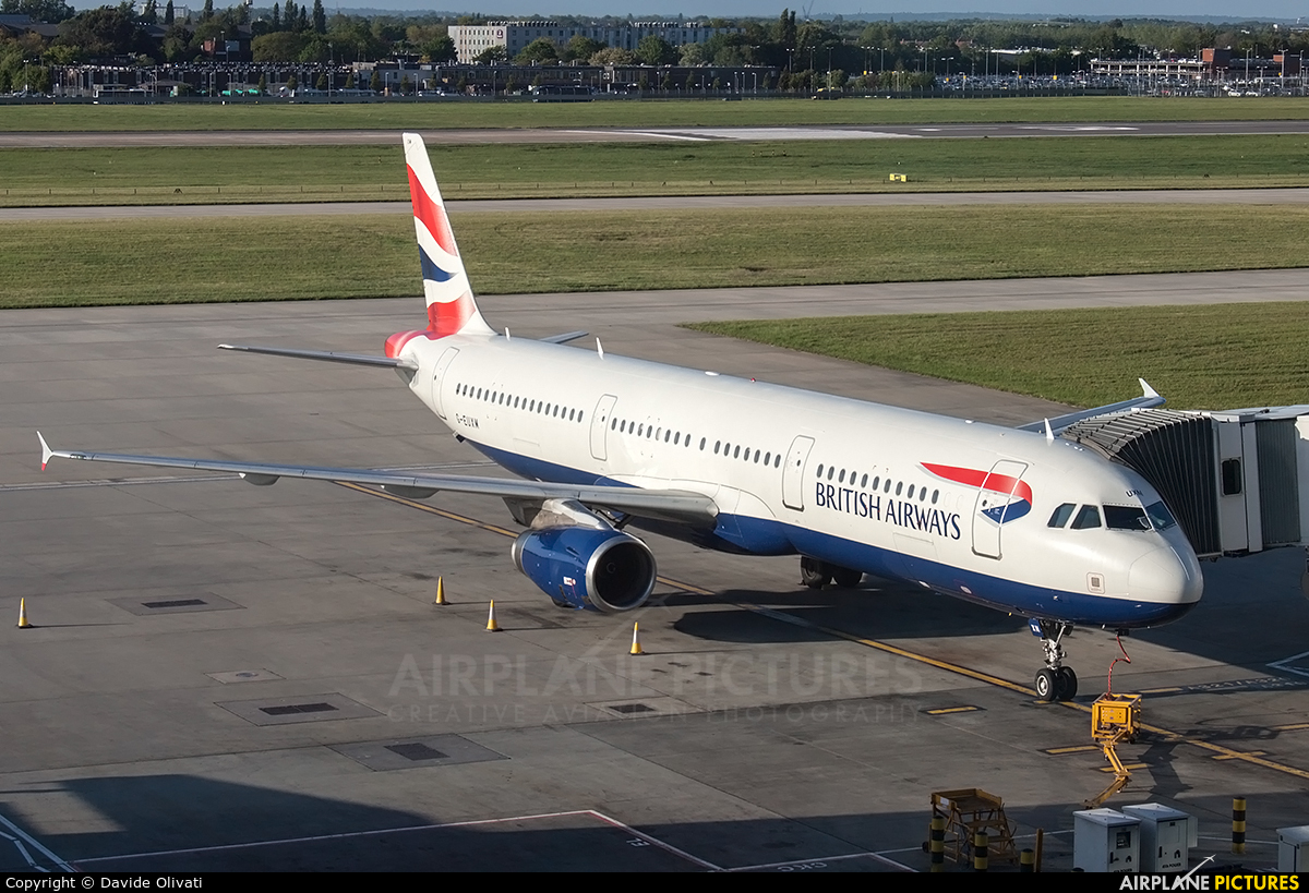 British Airways G-EUXM aircraft at London - Heathrow