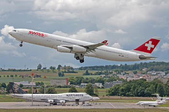 HB-JMF - Swiss Airbus A340-300