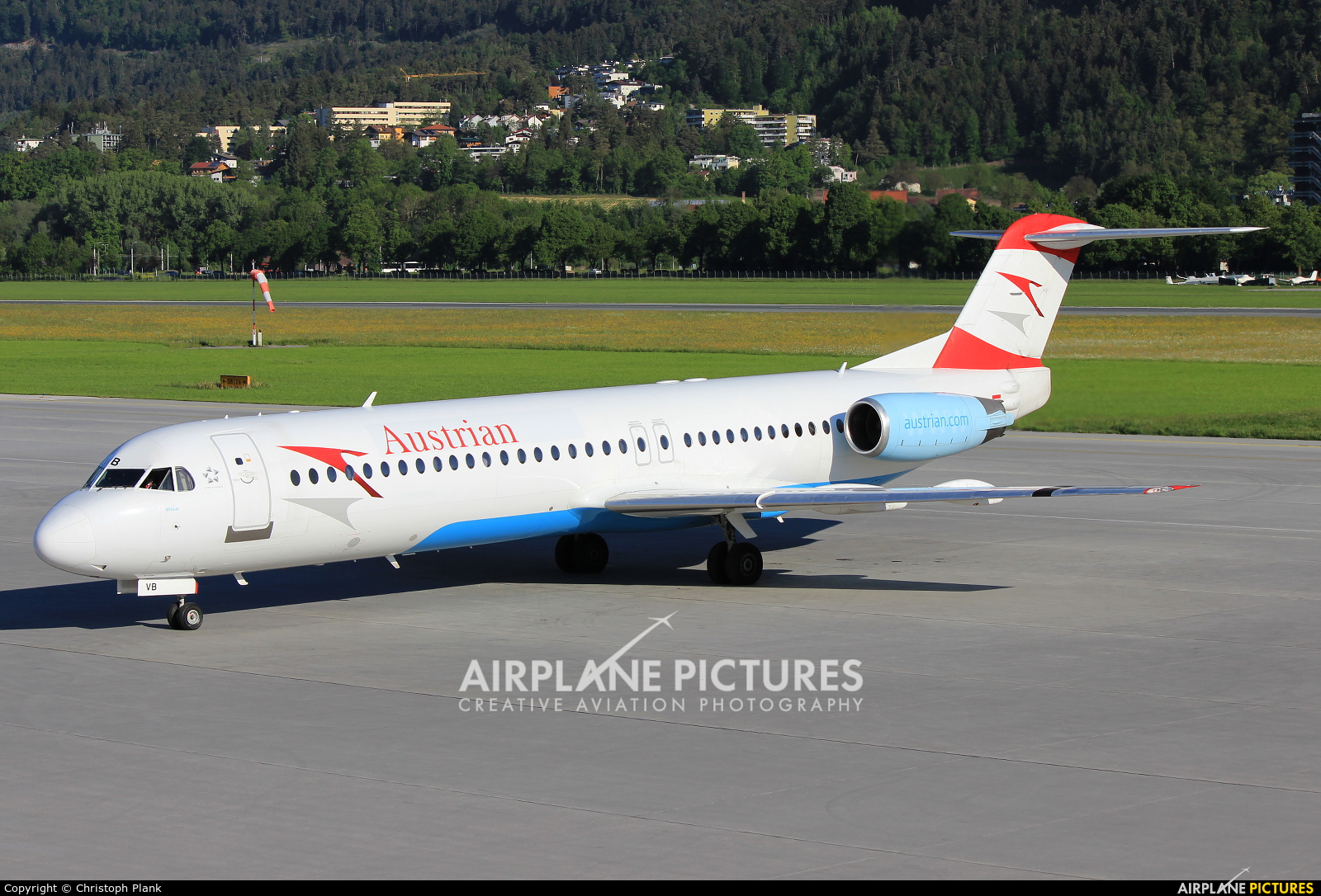 Austrian Airlines/Arrows/Tyrolean OE-LVB aircraft at Innsbruck
