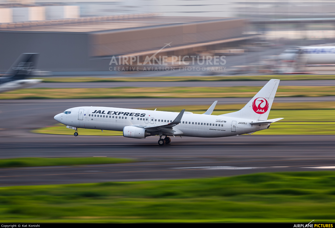 JAL - Express JA326J aircraft at Tokyo - Haneda Intl