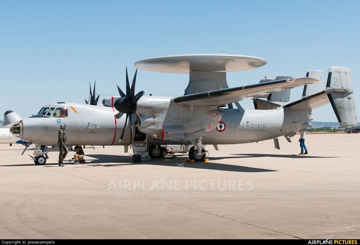 France - Navy 2 aircraft at Zaragoza