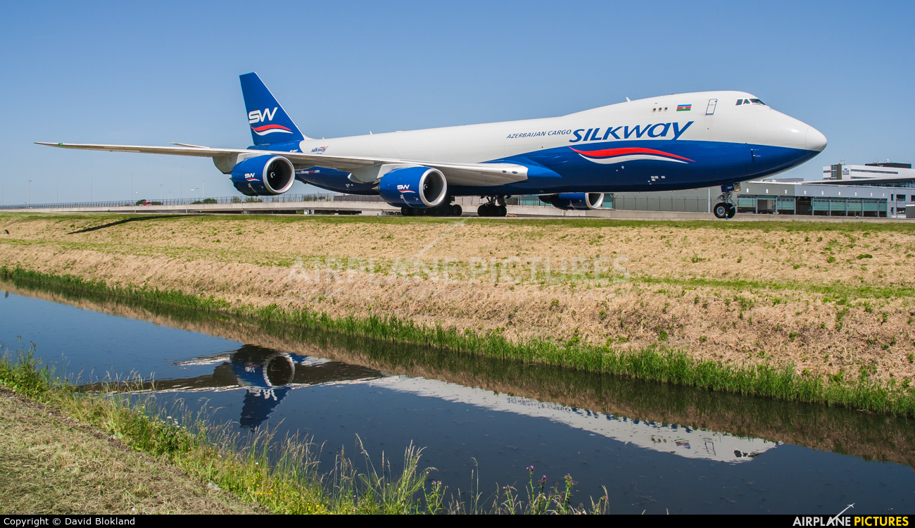 Silk Way Airlines VQ-BWY aircraft at Amsterdam - Schiphol