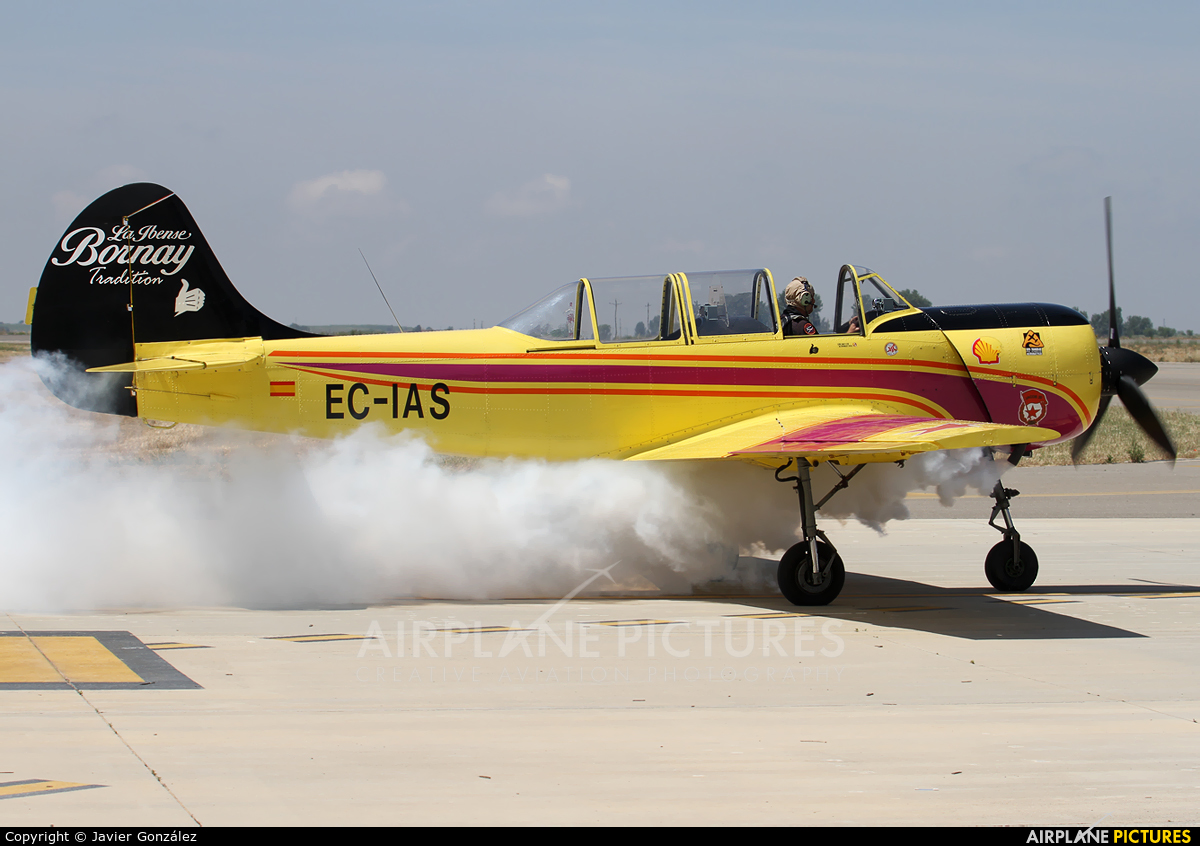 Private EC-IAS aircraft at Lleida - Alguaire