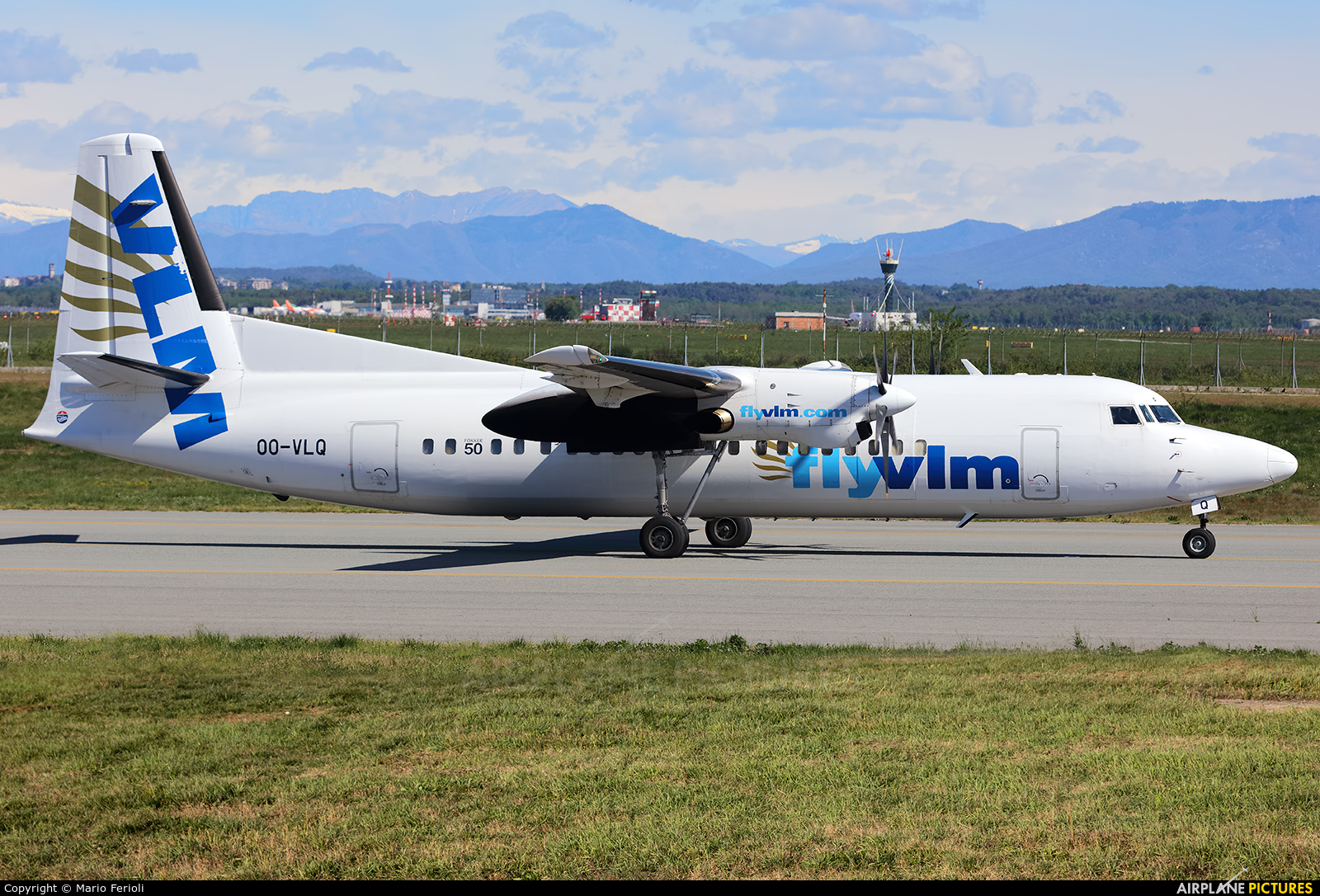 VLM Airlines OO-VLQ aircraft at Milan - Malpensa