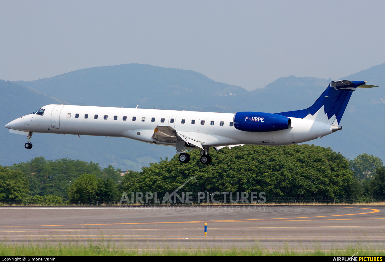 Pan Europeenne Air Service F-HBPE aircraft at Bergamo - Orio al Serio