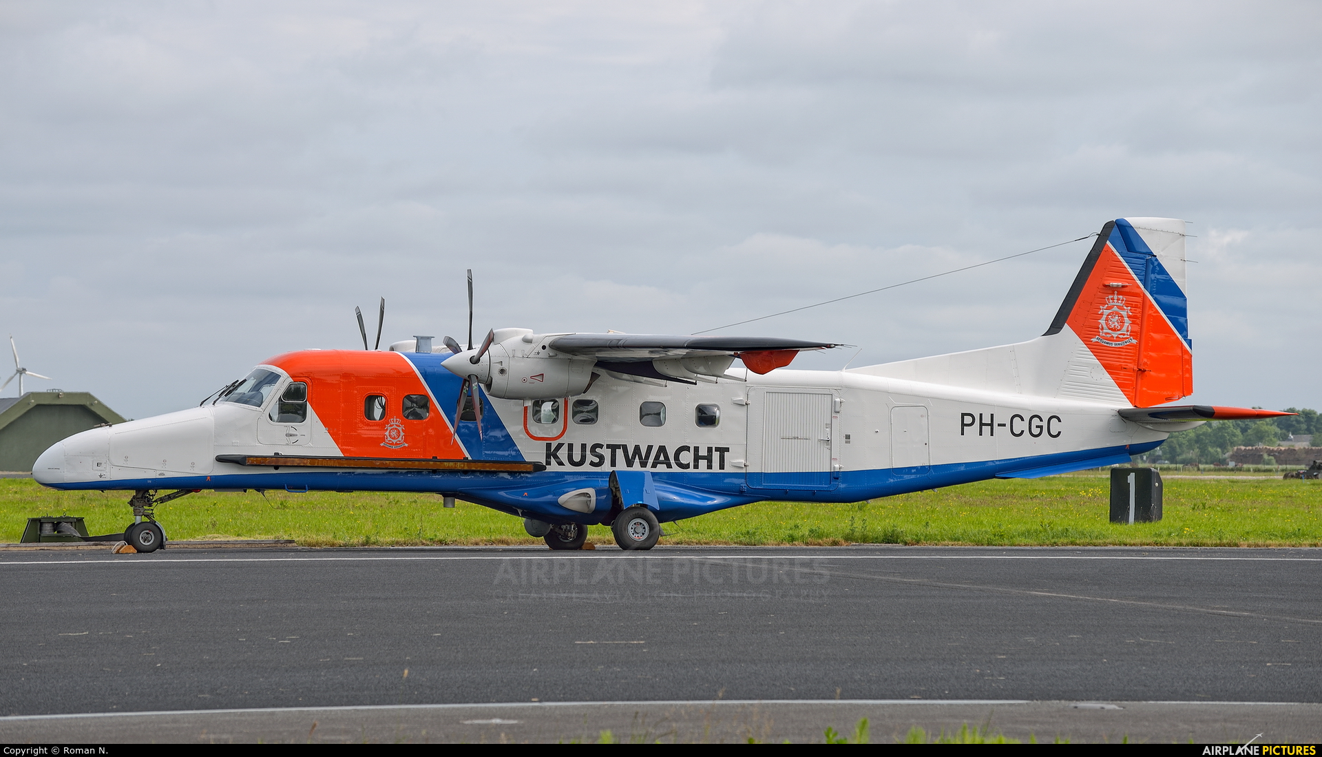 Netherlands - Coastguard PH-CGC aircraft at Leeuwarden
