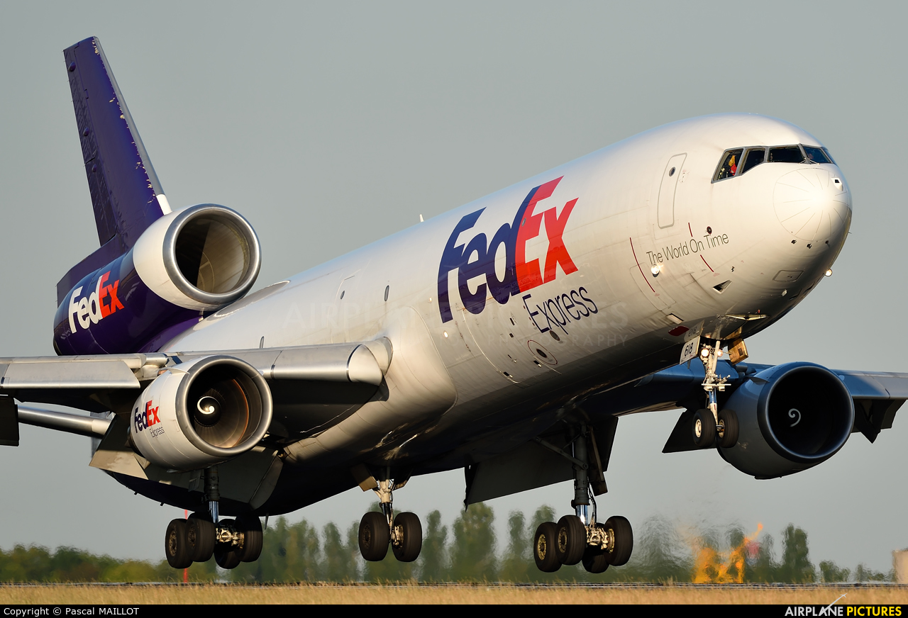 FedEx Federal Express N618FE aircraft at Paris - Charles de Gaulle
