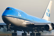 PH-BFL - KLM Boeing 747-400 aircraft