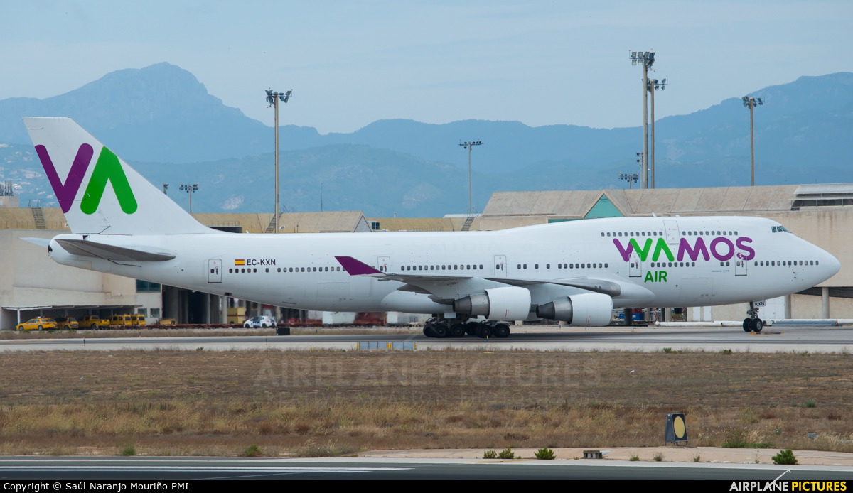 Wamos Air EC-KXN aircraft at Palma de Mallorca