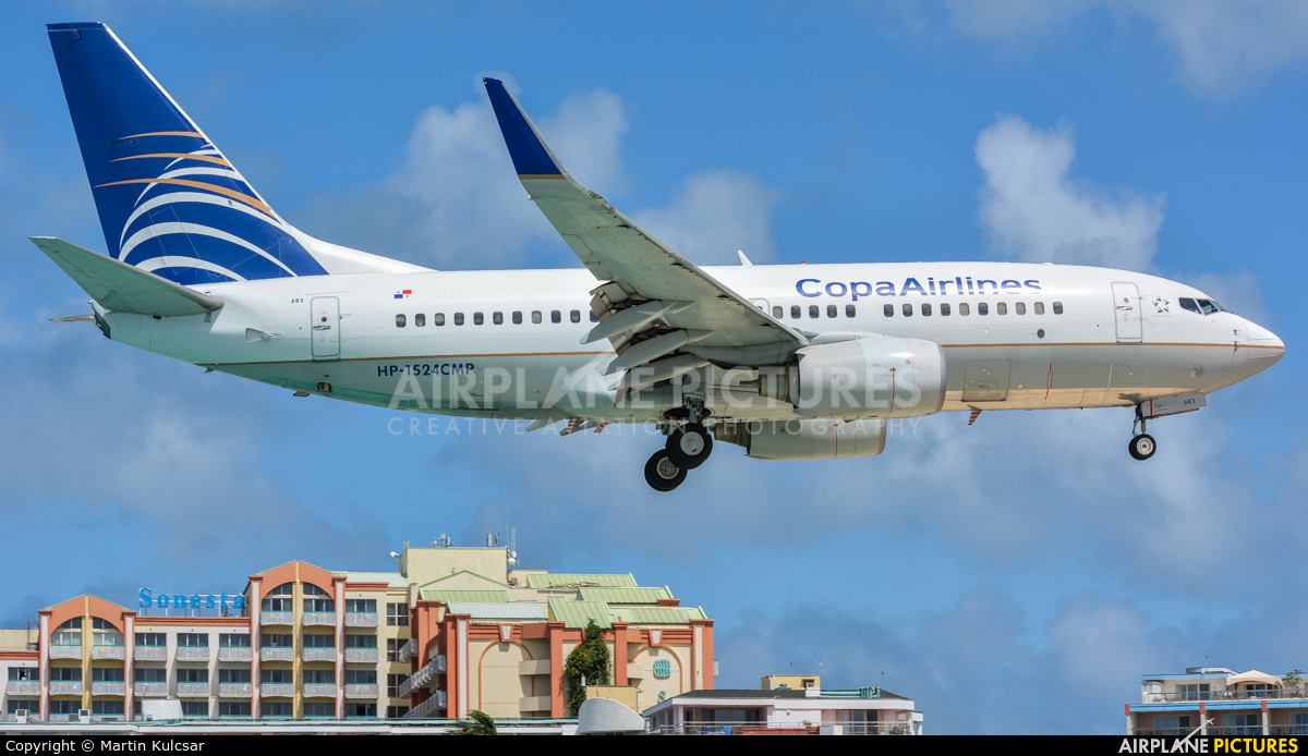 Copa Airlines HP-1524CMP aircraft at Sint Maarten - Princess Juliana Intl