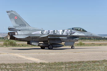 4059 - Poland - Air Force Lockheed Martin F-16C block 52+ Jastrząb